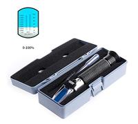 Zkydhbd Salinity Refractometer Meter Water Reader Marine 0~10% Salt Aquarium Test Tester And Hardness