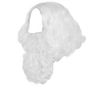 Zkydhbd Santa Beard And Hair Set Santa Clause Costume Accessories For Christmas Party Costume Bear And Hair Set For Adult Christmas Beard