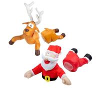 Zkydhbd Santa Sectionss and Reindeer Demolishings Windowss 圣诞节