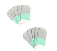 Zkydhbd Set Carbonfiber Play Gauntlets 24 Point Plan Sensitivity Touch Control for Competitive Play Sweatproof Gauntlets Portable Finger Protectors