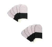 Zkydhbd Set Carbonfiber Play Gauntlets 24 Point Plan Sensitivity Touch Control for Competitive Play Sweatproof Gauntlets Portable Finger Protectors