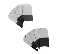 Zkydhbd Set Carbonfiber Play Gauntlets 24 Point Plan Sensitivity Touch Control for Competitive Play Sweatproof Gauntlets Portable Finger Protectors