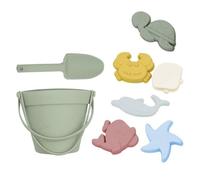Zkydhbd Silicone Beach Play Tools Sand Toy For Boys And Girls Moulds Shovel And Bucket Creative Beach Play Kids Molds