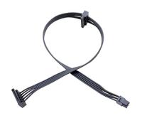 Zkydhbd Small 4Pin/4Pin/Min6Pin To Double 15Pin Hard Drives Cable Power Supply Cable Optical Drives Power Cord For Desktop PC Computer Assembly Connector