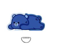 Zkydhbd Soft Phone Straps Pad With Detachable Bear Charm Secure Clip On Designs Not Loss Defense Upgrades For Smartphone Kids Phone Charm Accessory