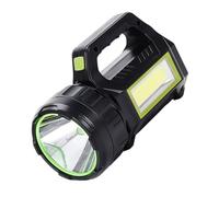 Zkydhbd Solar Rechargeable LED Searchlight Bright Handheld LED Spotlights Multifunction Camping Light Flashlight Accessories Camping Light