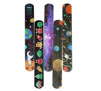 Zkydhbd Space Bracelets Snap Bands Class Prize Outer Party Decorations Props Goody Bag PVC Outer Toys For Kids Room Decorations Birthday Supplies Bags Preschool