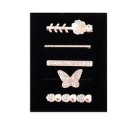 Zkydhbd Sparkling Crystal Accented Detachable Silicone Watch Band Charms Stainless Steel Decor Ornaments For Various Occasions Metal Band Charm