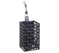 Zkydhbd Square Fishing Tackle Feeders Cage Iron Lure Basket Lure Holder Carp Baits Feeders Fishing Equipment