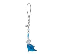 Zkydhbd Sweet Phone Chain Strap Lanyard Fish Shells Star Bead Pendant Phone Charm Hanging Decoration Accessories Fashion Bag Pendant Charm Decoration Keychain Accessory