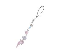 Zkydhbd Sweet Phone Chain Strap Lanyard Fish Shells Star Bead Pendant Phone Charm Hanging Decoration Accessories Fashion Bag Pendant Charm Decoration Keychain Accessory