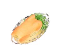 Zkydhbd Tiny Christmas Kitchen Scene Model 1/12 Scale Roasting Turkey Display With Flatware And Garnishes Turkey Dinner Scene