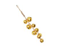 Zkydhbd Traditional Iron Christmas Meet Toll Decoration Artisanal Suspended Deck for Firepit Openings Otherwise Donations Old Encouraged Metal Bells Deck