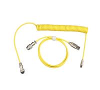 Zkydhbd Type C USB Cable For Keyboards Aviation Connectors Computer Keyboards Aviation Spring Wire Data Detachable Connectors