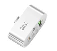 Zkydhbd USB C Adapter 20W Charging Multi Port Splitter USB 2.4A Replacement For Laptop Phone Tablets Type C