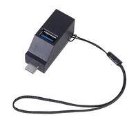 Zkydhbd USB C Hubs Adapter 1 USB3.0 And 2 USB 2.0 Port Charging And Data Sharing Splitter For Laptop Phone Tablet