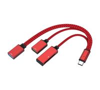 Zkydhbd USB USB C Center 3 In 1 Multiport Adapter Aluminum Plugs & Plays C To 3 Port Center Small To Multiport Hub