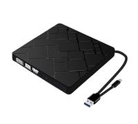 Zkydhbd USB3.0 External DVDs CDs Burners Drive Fast Speed Writing Portable Opticals Disc For PC Computers ABS External Dvds For Home/Office