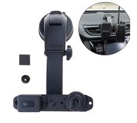 Zkydhbd Vehicle Radio Microphone Holder With Suction Cup Base 2 In 1 Car Mount Car Dashboard Transceiver Mount For Transceivers Suction Cup Radio Brackets