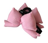 Zkydhbd Versatile Big Bowknot Hair Claw Clip Beautiful Bowknot Hair Claw Decoration Ideal for Work Meetings and Dates Plush Flocking Clip