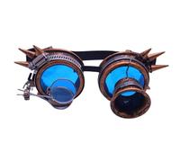 Zkydhbd Vintage Sterevunk Goggles Welding Glasses Halloween Face Cyber Goggles Cosplay Costume For Womens And Men Gifts Halloween Face