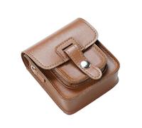 Zkydhbd Waterproof Stylish Leather Storage Case Pouches Organizers Carrying Bag for RG34XXSP Handheld Game Console Daily Commute Travel Friendly Game Gears Pouch
