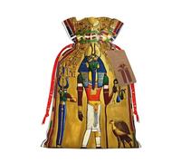 Zkyfll Ancient Egypt Tribe Series Christmas Drawstring Gifts Bags Xmas Gifts Bags birthdays Party gifts-wrapping
