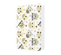 zkyfll Animal Cartoon Owls CuteAll-Occasion Card Birthday Greeting Cards Envelopes Thank You Sympathy Christmas