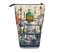 zkyfll Chemistry Print print Upright Pencil Case, Telescopic Pencil Holder, Cute Pencil Bag, Pencli Organizer