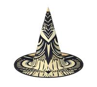 zkyfll Cute Owl print Halloween headwear Halloween Decorations Witch Hat Wizard Hat Costume Accessory