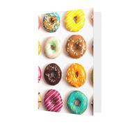 zkyfll Different Flavors of DoughnutsAll-Occasion Card Birthday Greeting Cards Envelopes Thank You Sympathy Christmas