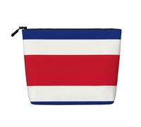 zkyfll Flag of Costa Rica Print Women's Makeup Bag Cosmetics Storage Pouch Beach Travel Fashion Toothbrush Bag