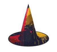 zkyfll Flag of Venezuela print Halloween headwear Halloween Decorations Witch Hat Wizard Hat Costume Accessory