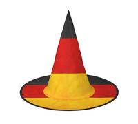zkyfll Germany Flag print Halloween headwear Halloween Decorations Witch Hat Wizard Hat Costume Accessory