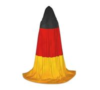 zkyfll Germany Flag Print Small size Hooded Cloak Halloween Costume,Halloween Cosplay Witch,Robe Cape