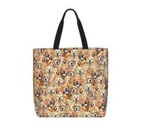 zkyfll labrador retriever Dogs print Tote Bag for Women Reusable Shopping Bag Large Beach Bag Travel Vacation Work