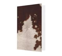 zkyfll red brown cowhideAll-Occasion Card Birthday Greeting Cards Envelopes Thank You Sympathy Christmas