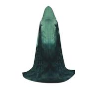 zkyfll the sea witch inspired Print Small size Hooded Cloak Halloween Costume,Halloween Cosplay Witch,Robe Cape