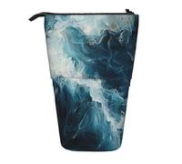 zkyfll WITHIN THE TIDES print Upright Pencil Case, Telescopic Pencil Holder, Cute Pencil Bag, Pencli Organizer