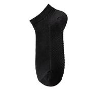 ZKYUCH 5 Pairs Socks For Men In Summer, Thin Mesh Breathable, Cotton Sweat Absorbing And Odor Proof Business Short Tube Men's Socks,Color5