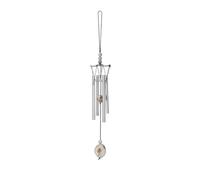 ZKYUCH Metal Wind Chime, Solid Metal Rod, Mini Home Gift For Girls,Color1
