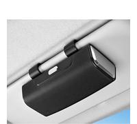 ZKYUCH Premium Car Sunglasses Holder with Push-Button Closure, Sun Visor Organizer Storage Box, Universal Fit for All Vehicles, Multi-Color Options,Color4