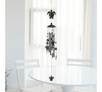 ZKYUCH Retro Metal Green Elephant Butterfly Turtle Bird Iron Art Easter Wind Chime Home Courtyard Decoration Outdoor Hanging Decoration,Color2