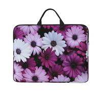 ZKZBDPLK Blossom Flower Printed 14 In Waterproof Laptop Case, Portable Handle, 600d Oxford Cloth Strong And Durable For Work Travel On Business