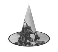 ZKZBDPLK Halloween Pointy Hat United States Marine Print Halloween Decorative Hat