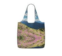 ZKZBDPLK Mountains Print Storage Bag With A Drawstring Backpack For Shopping, Commuting & Travel