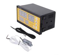 ZL-7918A Egg Incubator Controller Multi-Function Temperature Humidity Control with LCD Display 7 Outputs for Poultry Hatching Mushroom Cultivation Climate Room