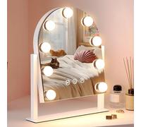 ZL ZELing Vanity Mirror with Lights, Lighted Makeup Mirror, 3 Color Modes, Dimmable Light, 360° Rotation
