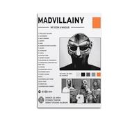 ZLALISA Madvillainy by MadvillainArt Album Canvas Painting Wall Art Deco Hip-hop Music Album Oil Painting Deco Canvas Deco Art16x24inch(40x60cm) Unframe-style-41