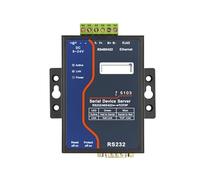 ZLAN5103 can realize the data transparent transmit between RS232/485/422 and TCP/IP